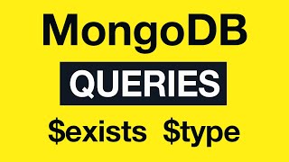 Превью: 15 MongoDB $exists and $type query operators