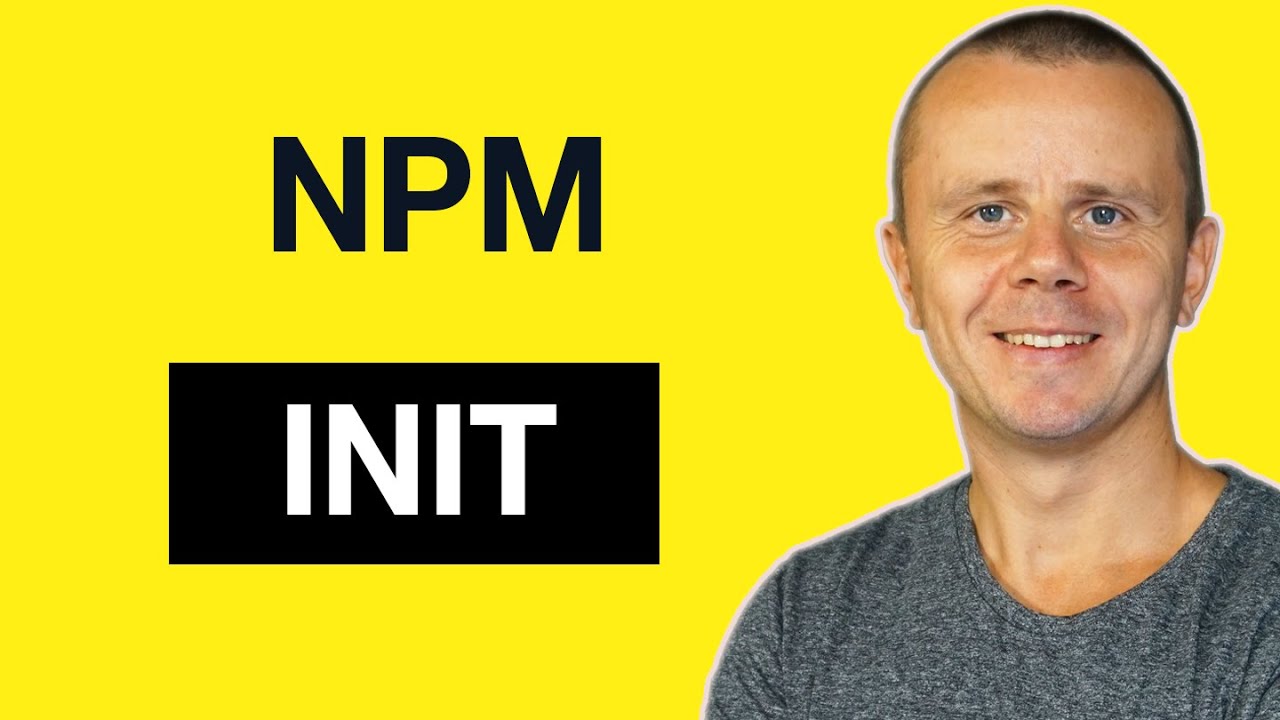 03 NPM package.json and &quot;npm init&quot; - how to properly initialize new project