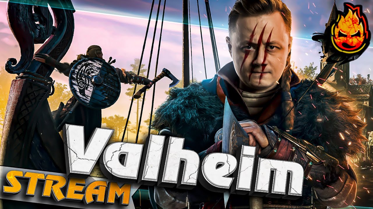 #1 - Valheim ★ Старый Викинг! ★ Корзина, Коментанте и Ангелина ★