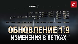 Превью: Изменения в ветках в Обновлении 1.9 - От Homish [World of Tanks]