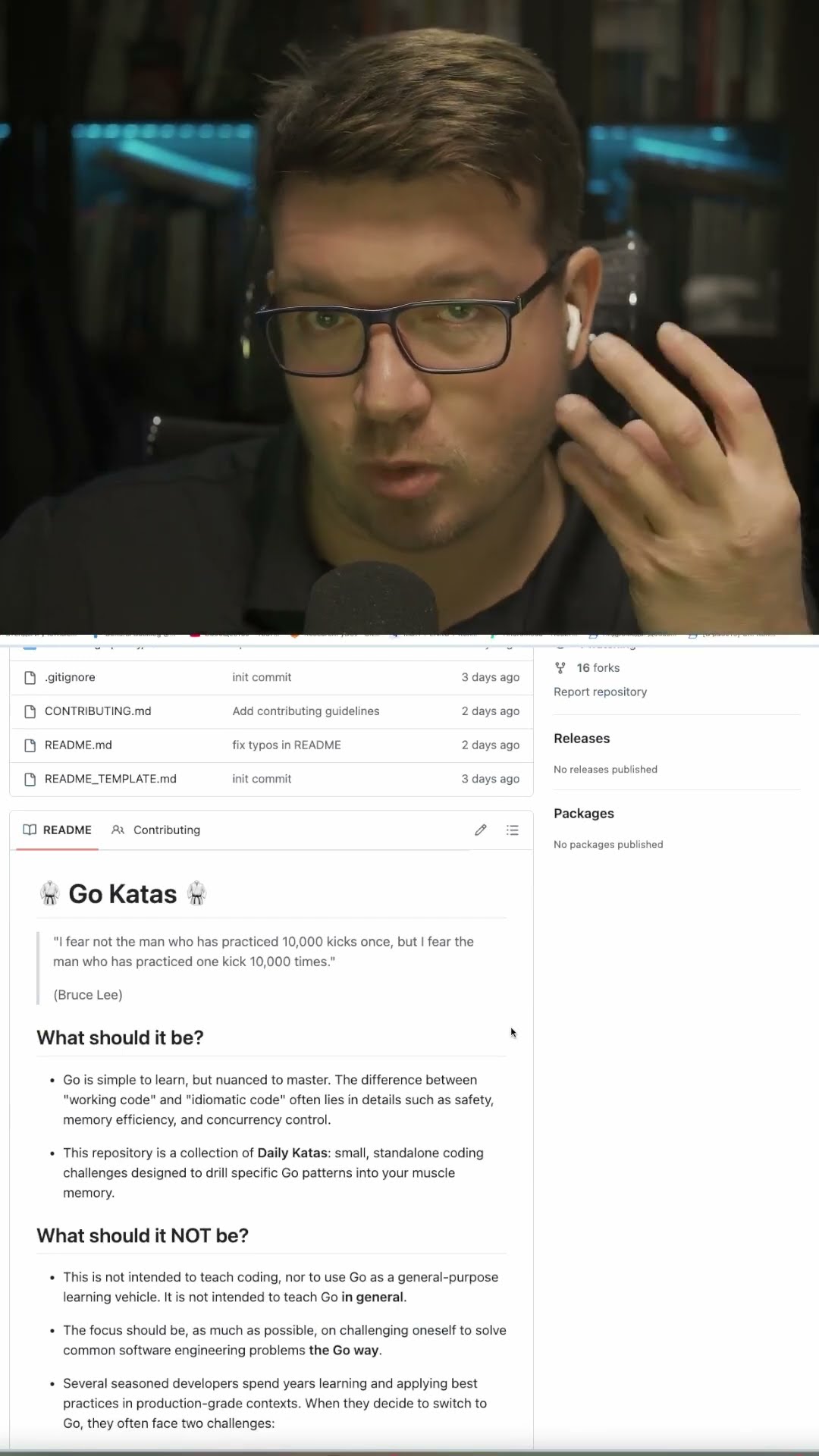 Превью: Ката для Go #it #coding #programming #программирование #golang #go