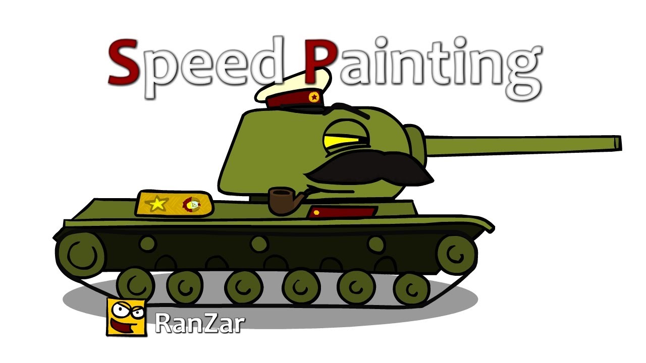 Speed Painting ИС - Иосиф Сталин. RanZar. Рандомные Зарисовки.