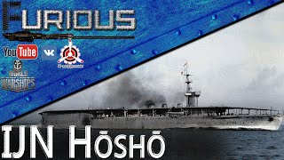 Превью: IJN Hōshō. Первый и последний раз / World of Warships /