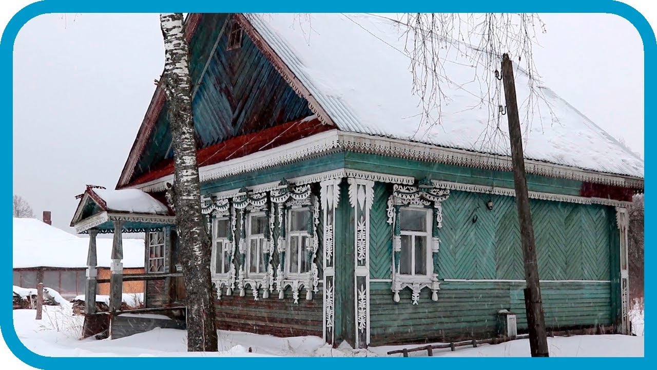 Брошенная тишина. Моя деревня в феврале.