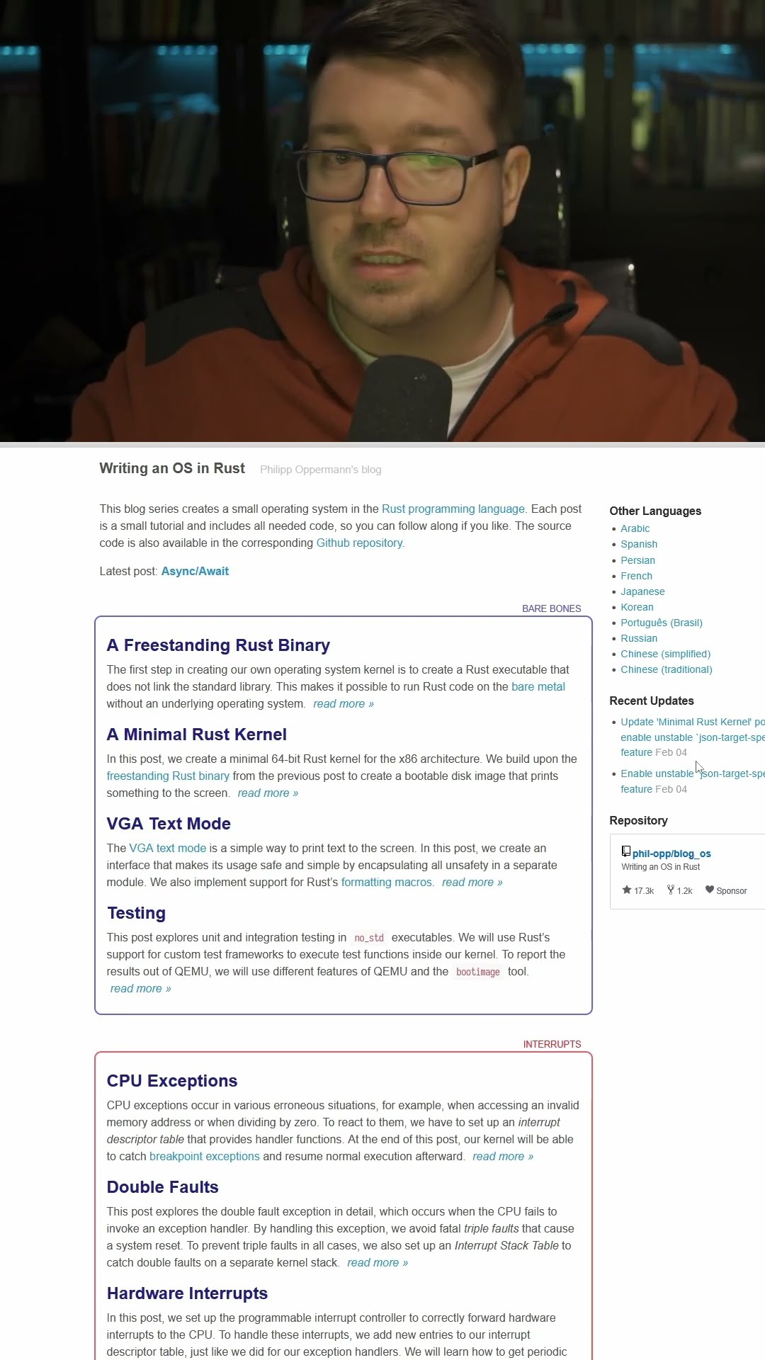 Превью: Как создать операционку на Rust #it #coding #programming #программирование #ai