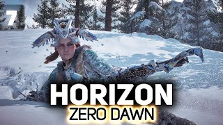 Превью: Тестируем броню Вождя верака 🤖 Horizon Zero Dawn DLC The Frozen Wilds [2017 PC] #7
