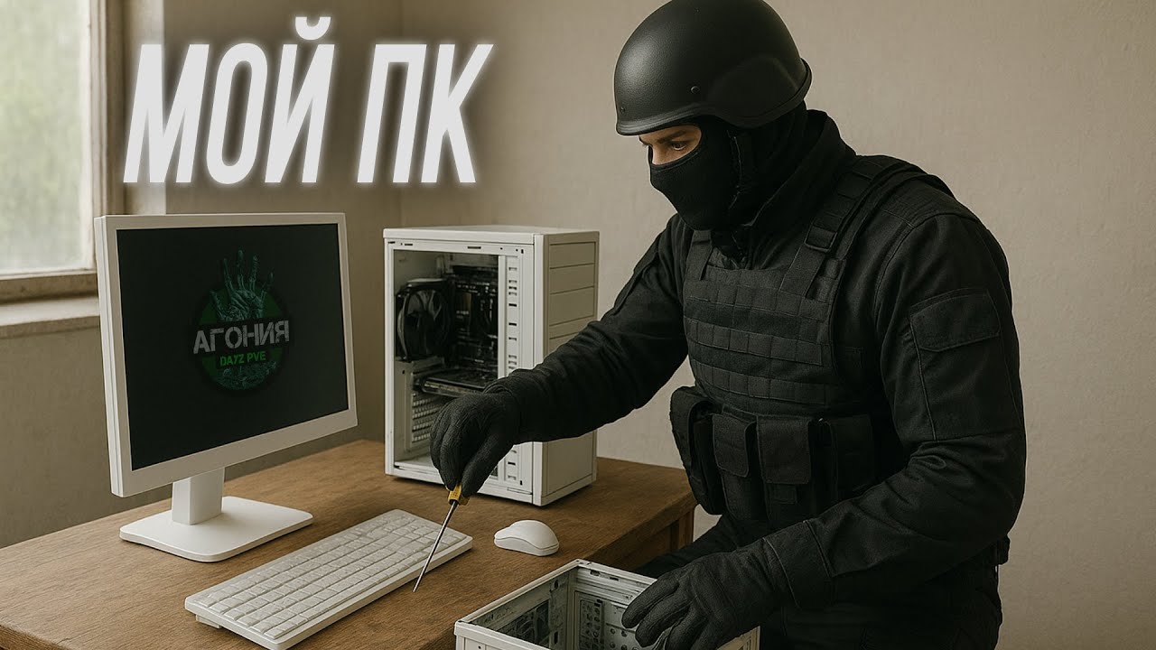 Dayz. Сервер АГОНИЯ. Ищем и собираем компьютер #6