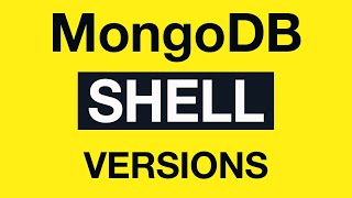 Превью: MongoDB Shell: 03 Exploring MongoDB Server and Shell versions