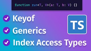 Превью: Typescript - Generics, Index Access Types, Keyof на простом примере