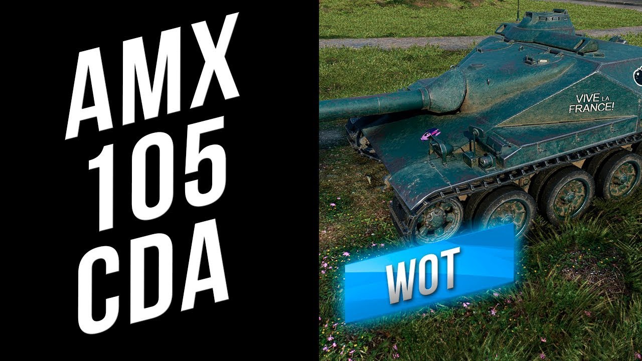 AMX Canon d`assaut de 105 - Умеренная пародия на E-25