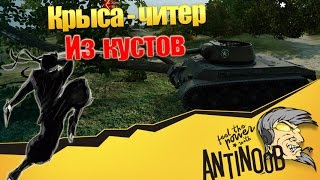 Превью: Крыса-читер из кустов World of Tanks (wot)