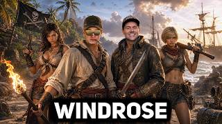 Превью: Две пиратки и два пирата 🧭 Windrose [PC 2026]