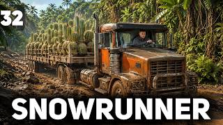 Превью: Тетраподы под музыку 🚚 SnowRunner [PC 2020] #32
