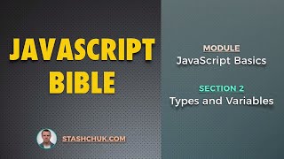 Превью: JAVASCRIPT BASICS - Types and Variables