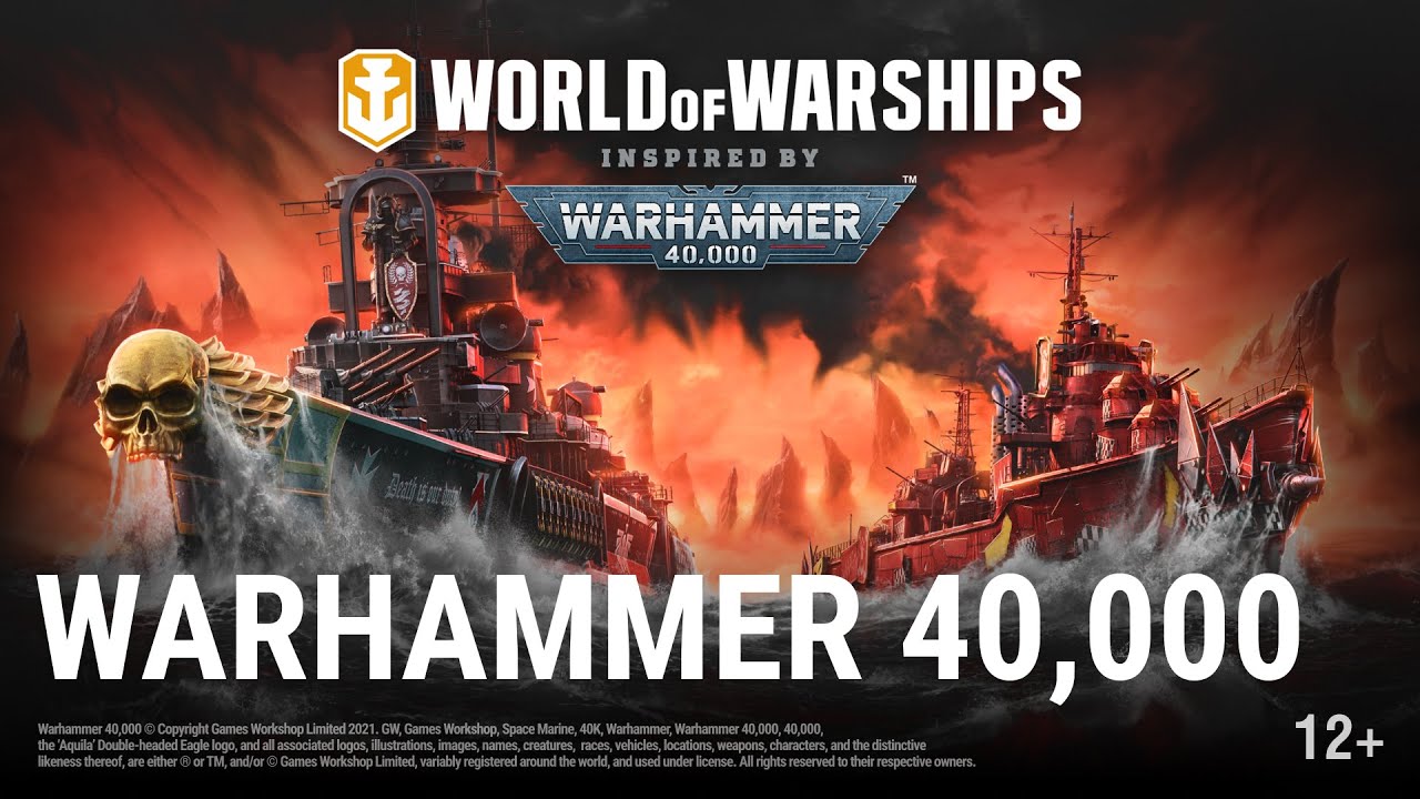 WoWS x Warhammer 40 000: Орки и Чёрные Храмовники