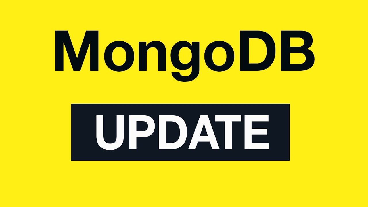 MongoDB Update Queries: 01 Introduction to the Document Updates