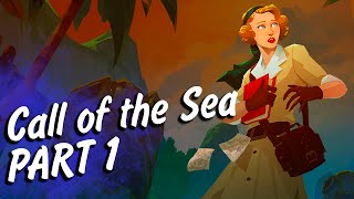 Превью: Call of the Sea - НОРА И СЛОЖНЫЕ ГОЛОВОЛОМКИ #1