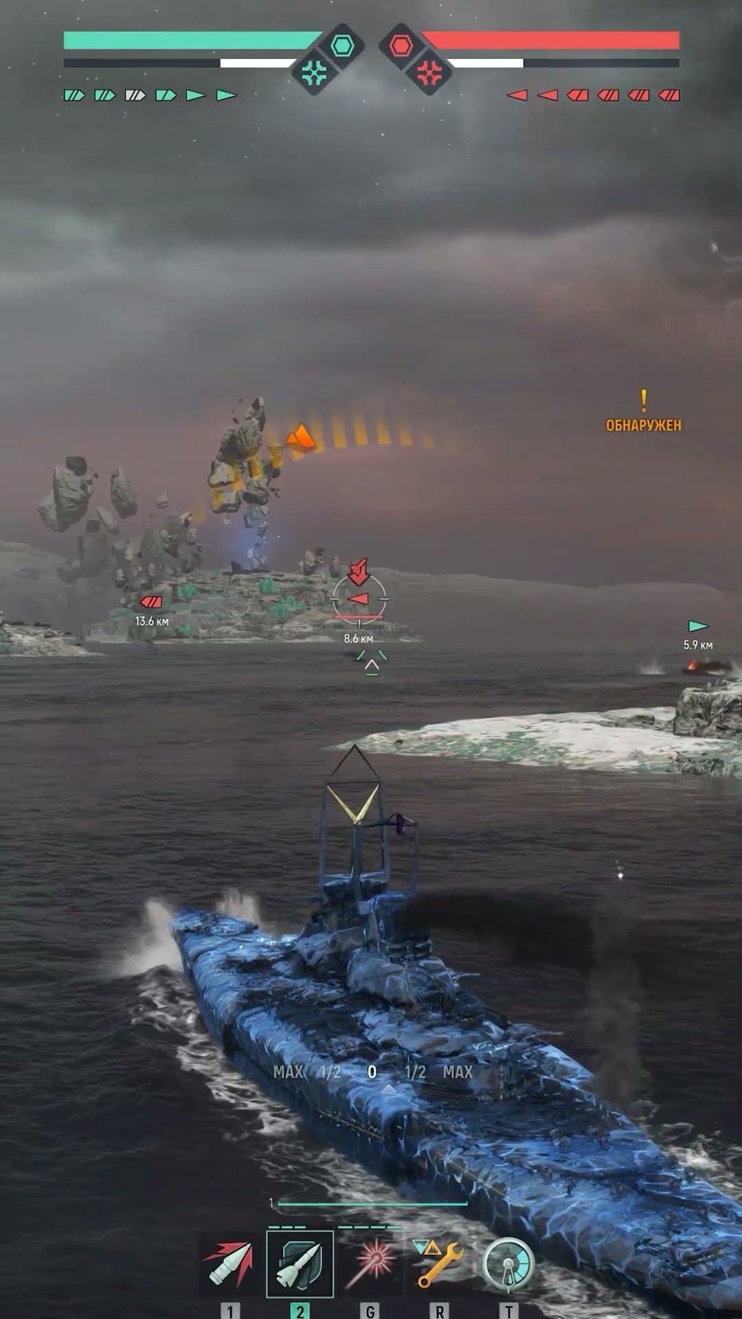 Превью: Самонаводящиеся ракеты в Мире кораблей