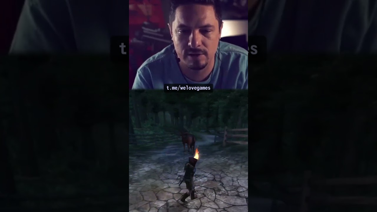 Самая смешная погоня в игре #oblivion