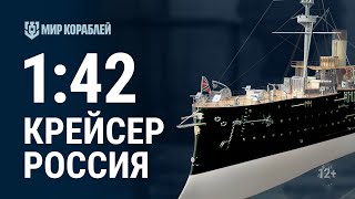 Превью: Броненосный крейсер «Россия». Масштаб 1:42