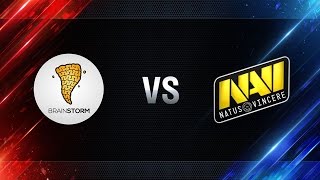 Превью: Brain Storm vs Natus Vincere - day 4 week 6 Season I Gold Series WGL RU 2016/17