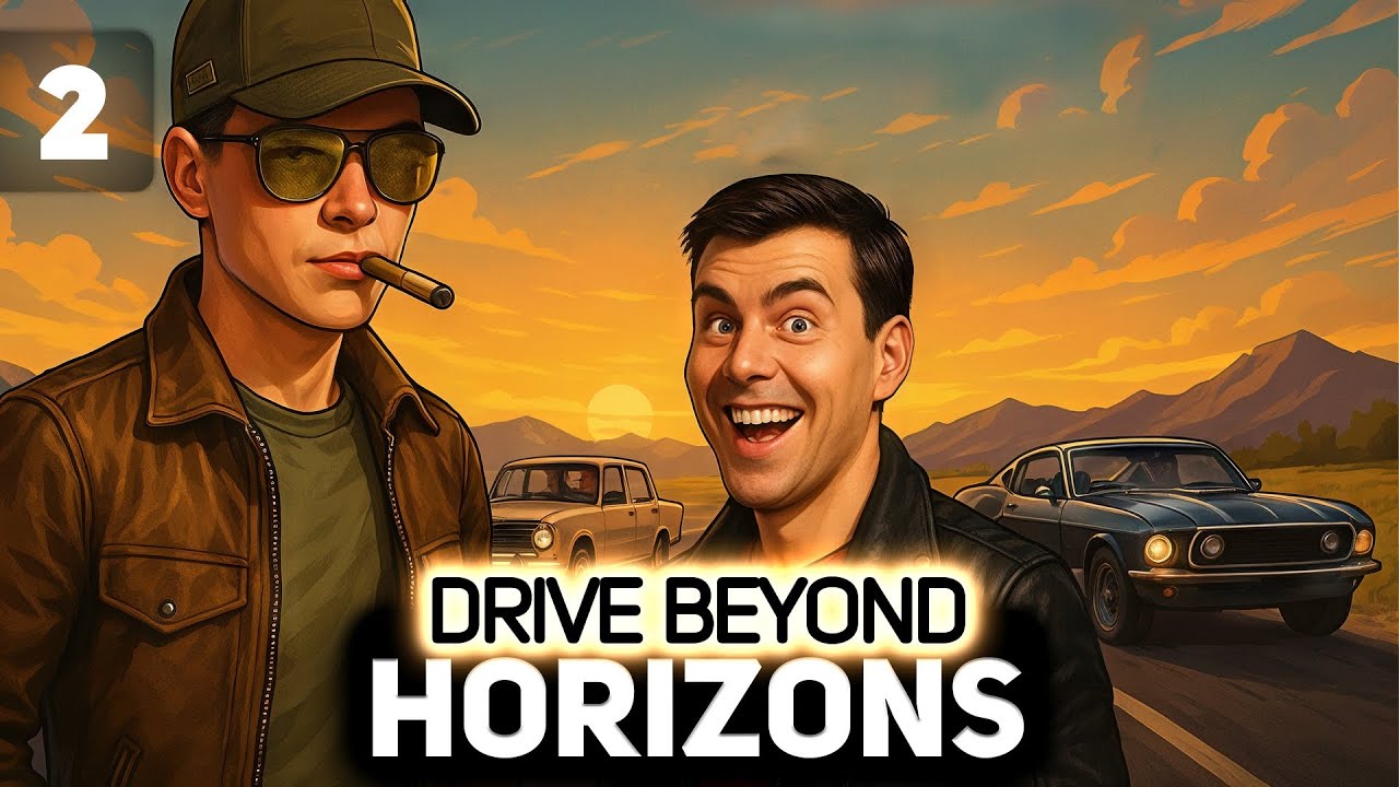 Вдвоём с Хрустом подвески ищем Мустанг 🚗 Drive Beyond Horizons [PC 2025] #2