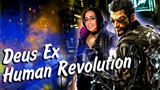 Превью: Deus Ex: Human Revolution - &quot;Deu Sex&quot; ДЕДУШКА КИБЕРПАНКА. НАЧАЛО #1