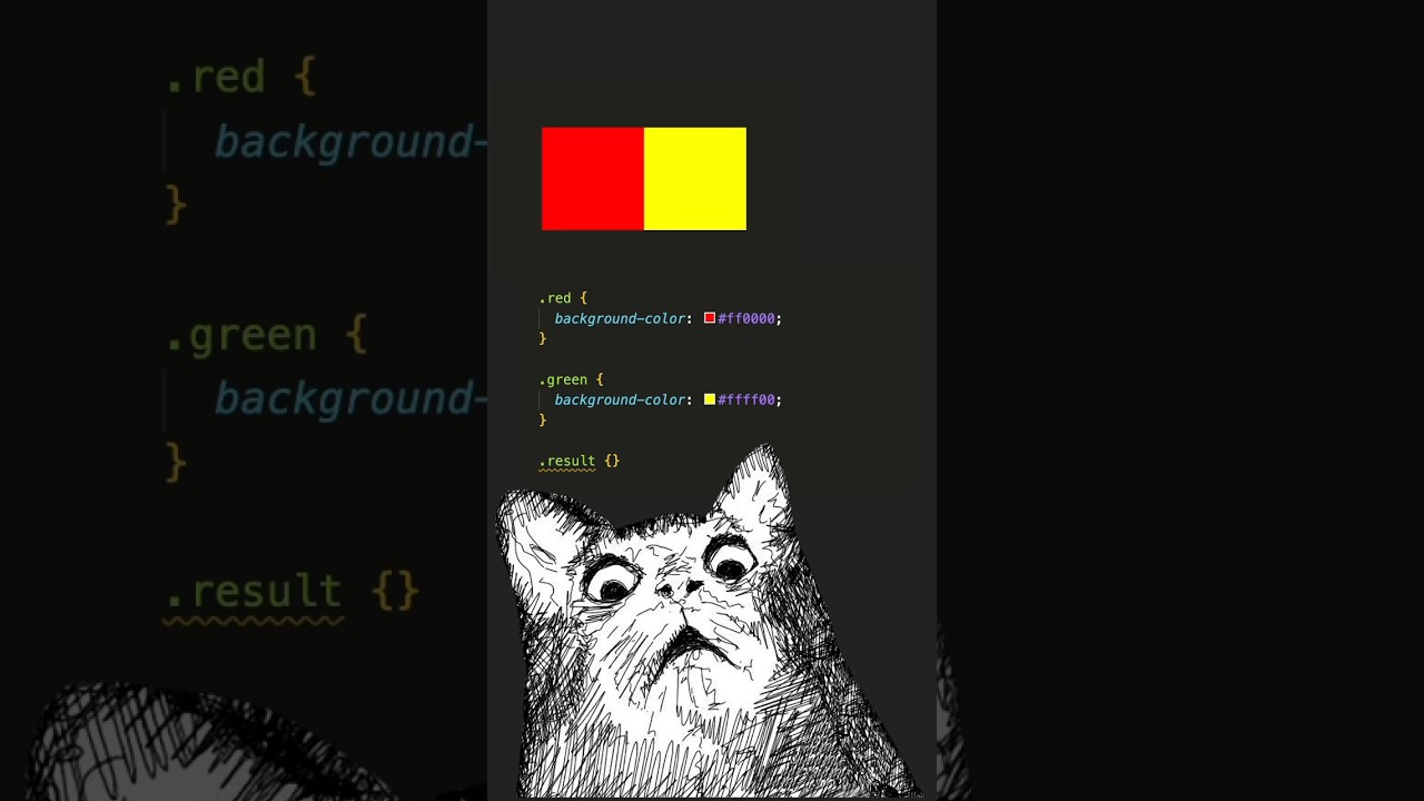 🎨 Смешивание цветов в CSS #frontend #programming #верстка
