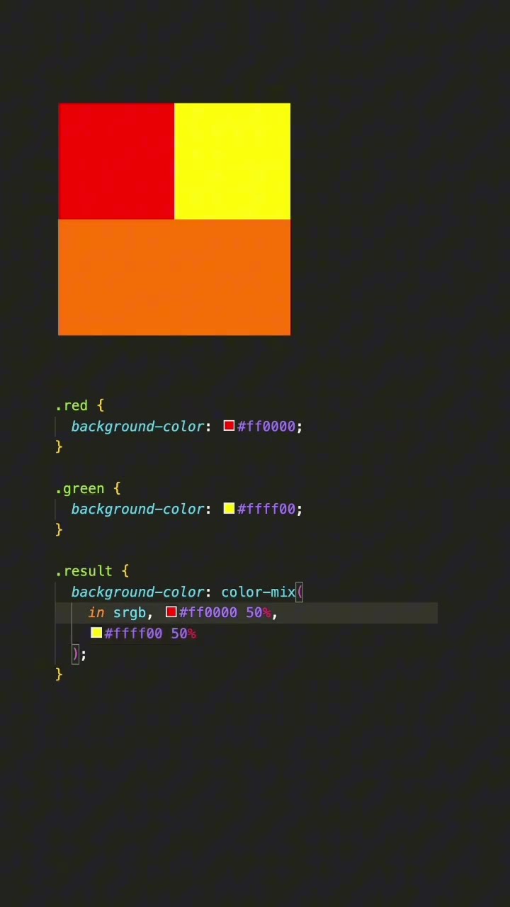 Превью: 🎨 Смешивание цветов в CSS #frontend #programming #верстка