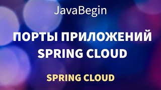 Превью: Микросервисы на Spring: стандартные порты приложений (2022)