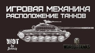 Превью: Игровая Механика - Расположение Танков. World of Tanks WoT