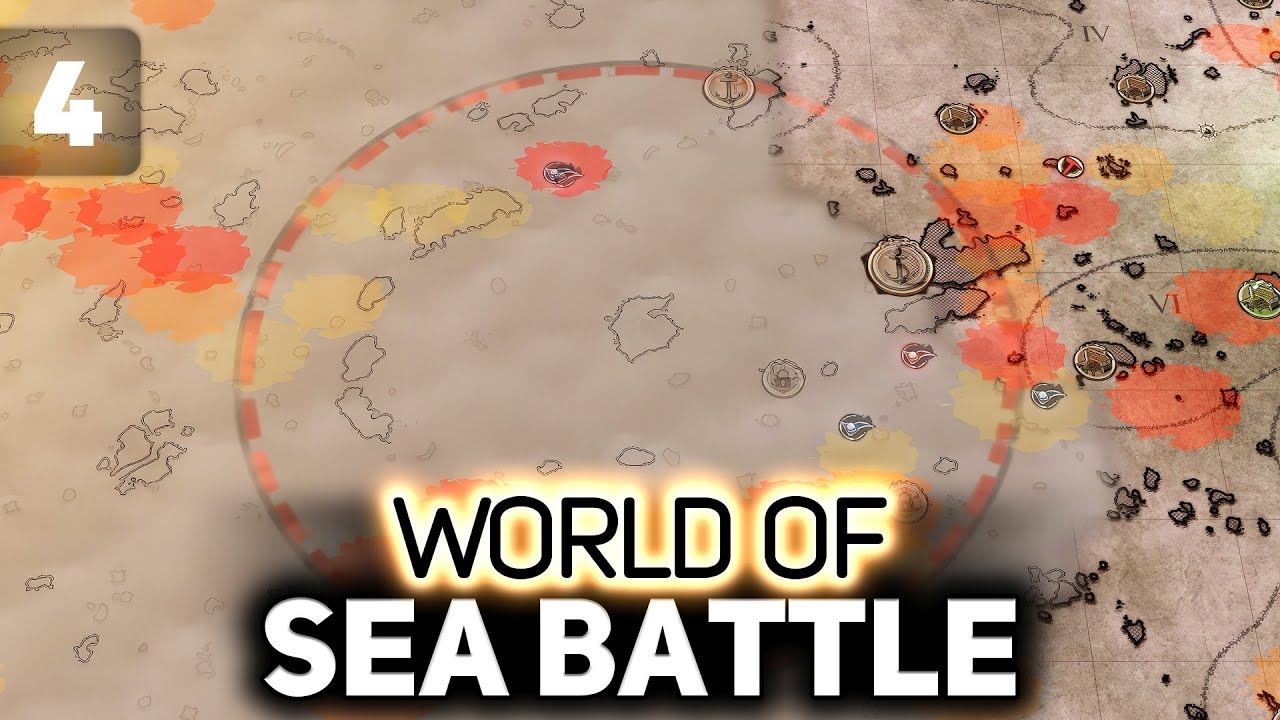 Едем  в круг 🏴‍☠️ World of Sea Battle [PC 2023] #4