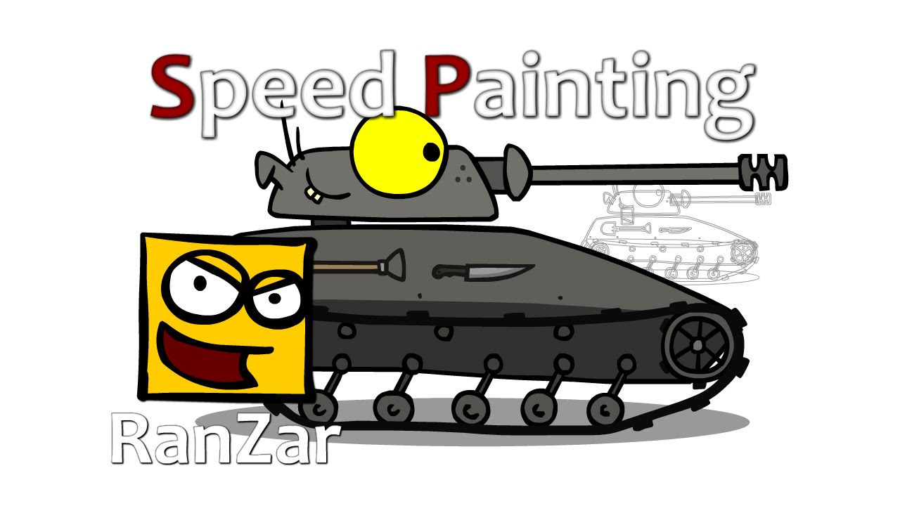 Speed Paint Шушпанцер. RanZar. Рандомные Зарисовки.