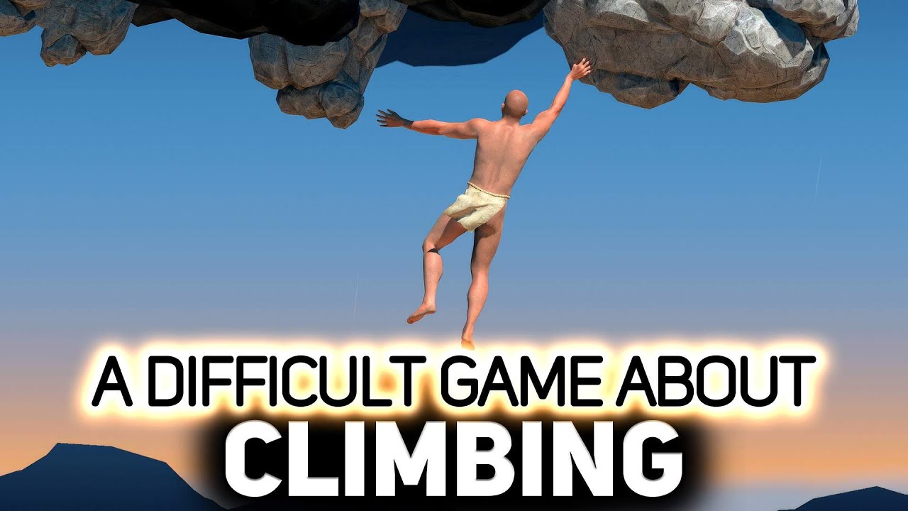 Сегодня дурачимся 🧗 A Difficult Game About Climbing [PC 2024]