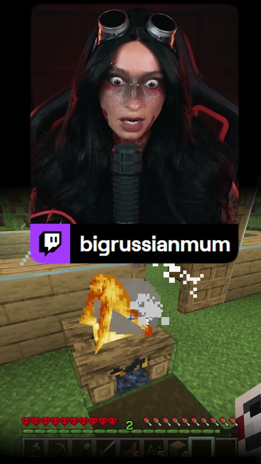 Превью: КАК BRM ГОТОВИТ ЯИЧНИЦУ | BRM В MINECRAFT #twitch #brm #minecraft