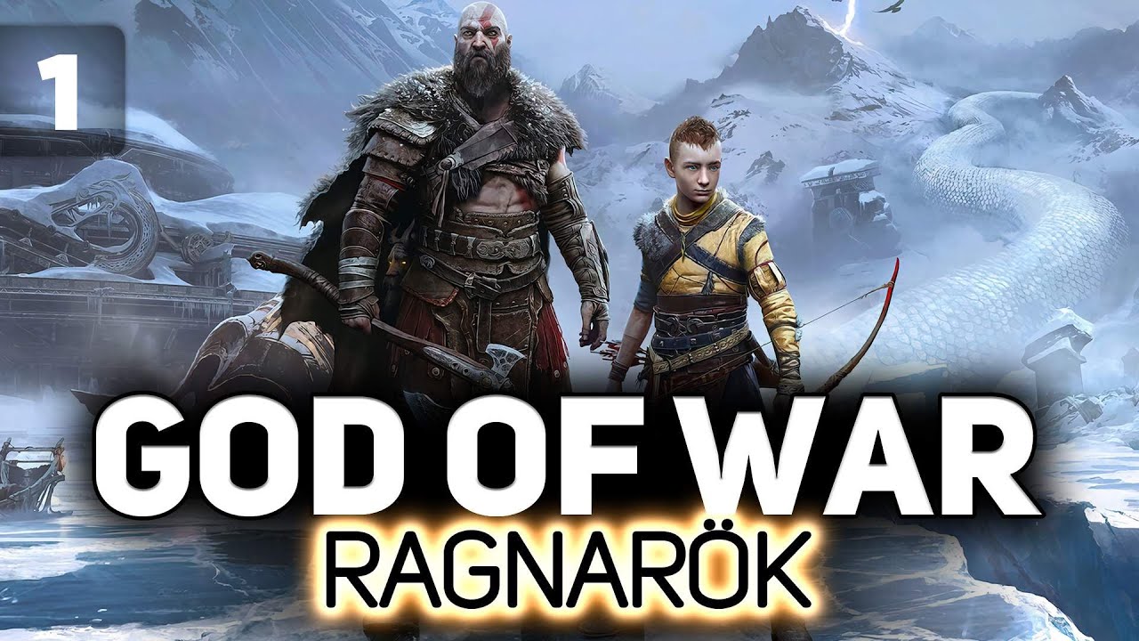 Начинаем God of War: Рагнарёк в озвучке Амвэя 🪓🏹 God of War Ragnarök [2022 PS5] Часть 1