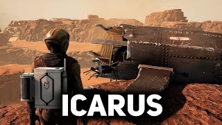 Превью: Космонавты на природе с Хрустом 👨‍🚀 Icarus [PC 2021] #1