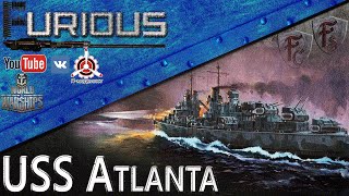 Превью: USS Atlanta. Желать ли врагу? / World of Warships /