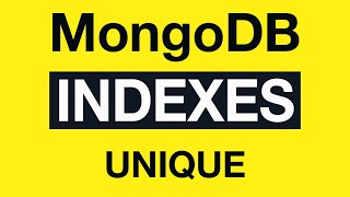 Превью: 09  MongoDB Indexing - Example 1: Create Unique index