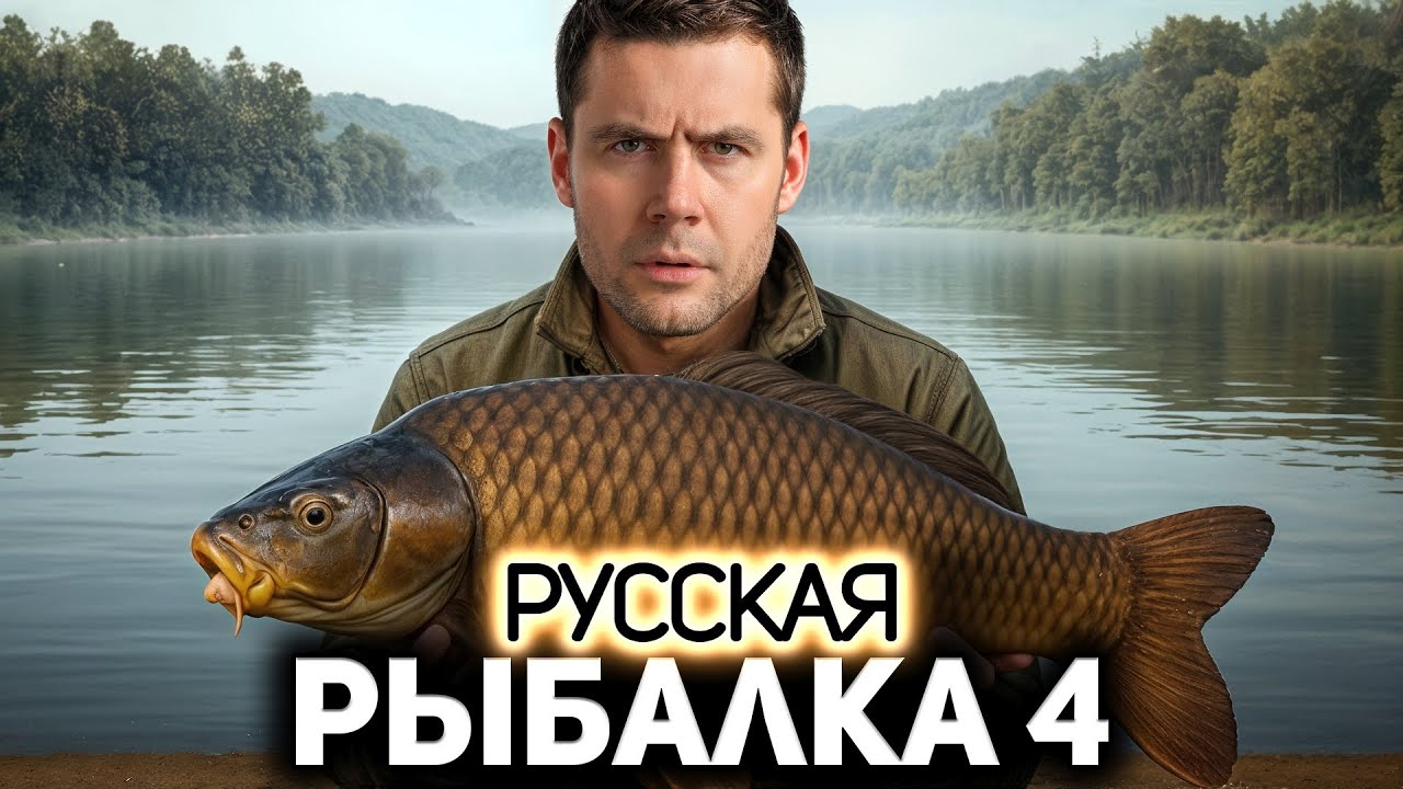 Ловим большого Сома 🐟 Русская Рыбалка 4 [PC 2018] #51