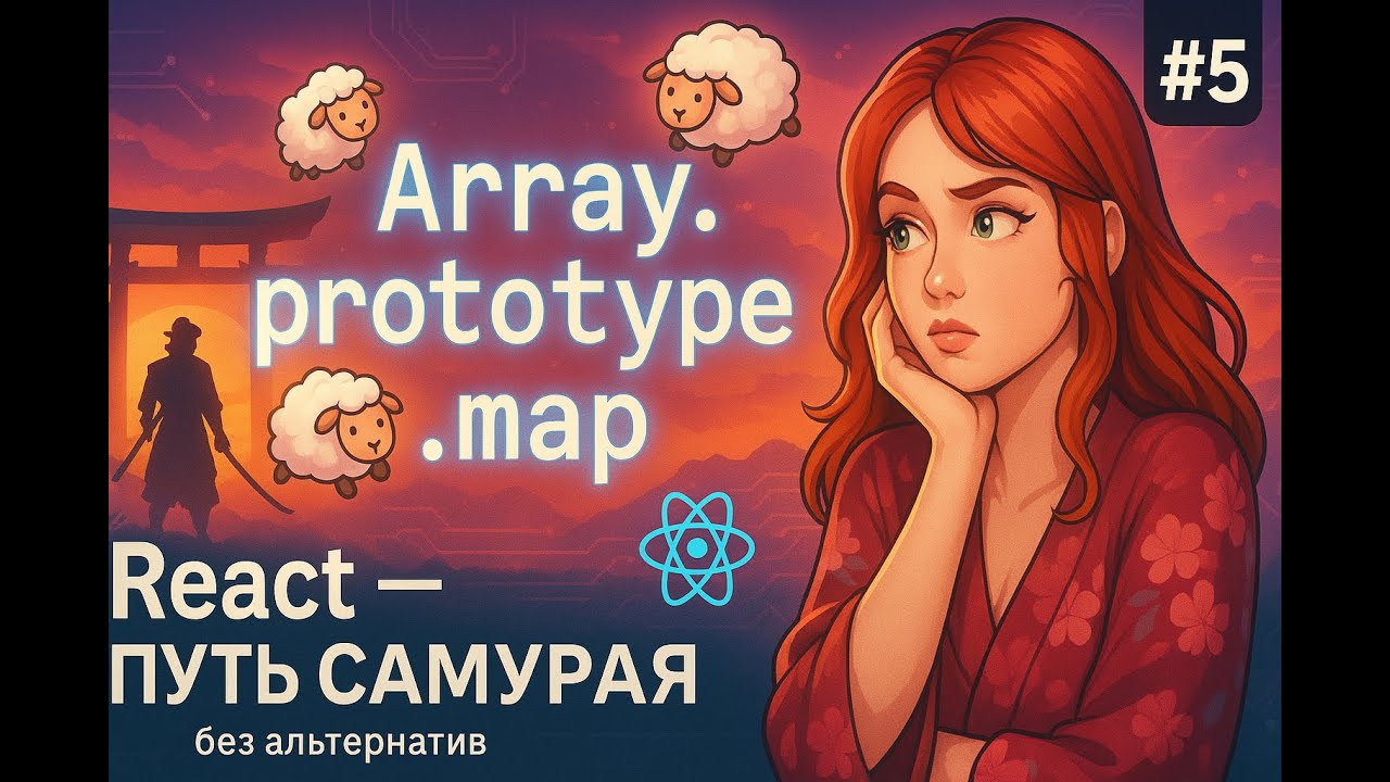 Зачем метод массива map React-разработчикку? / 5 / Курс React Путь Самурая: Без альтернатив
