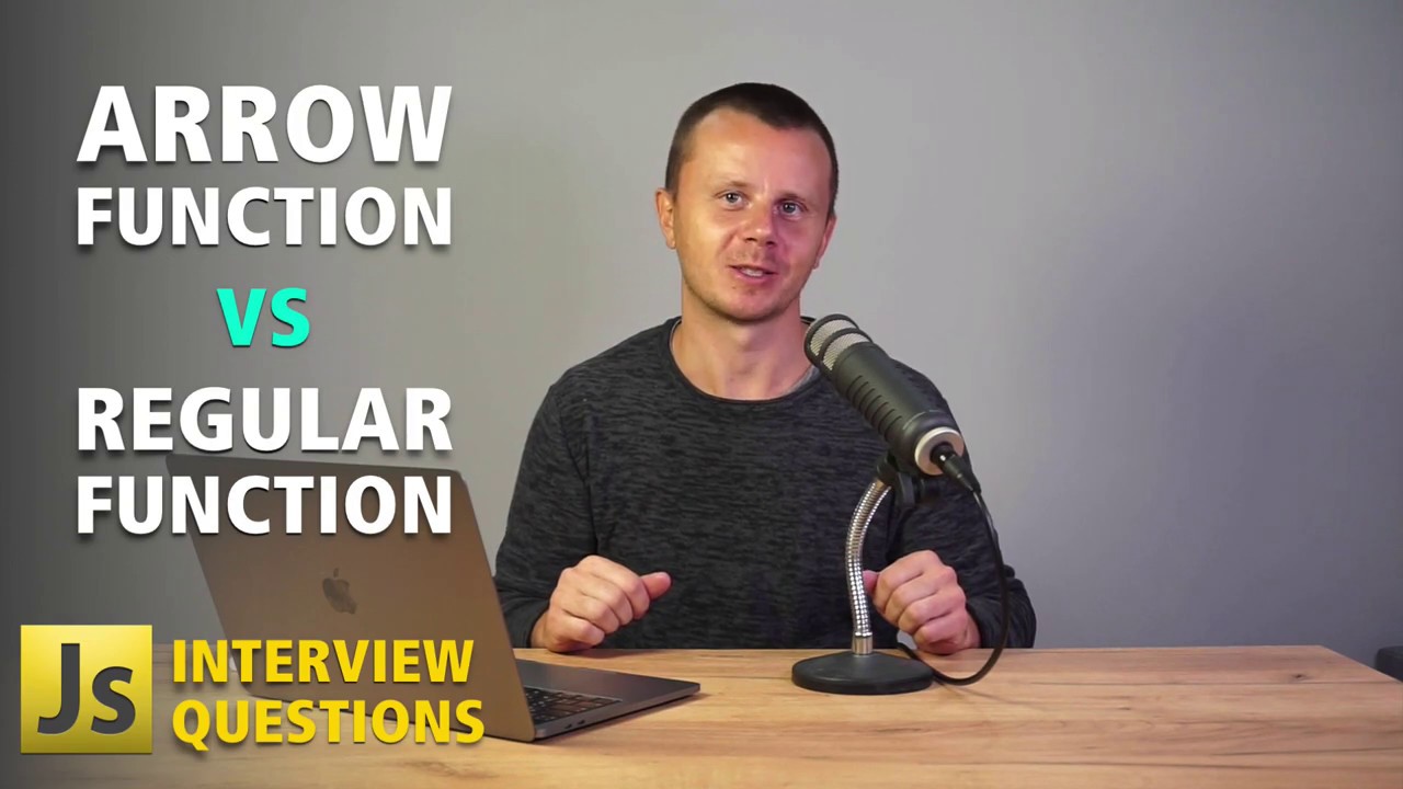 JavaScript INTERVIEW QUESTIONS: What is the difference between arrow function and regular function?