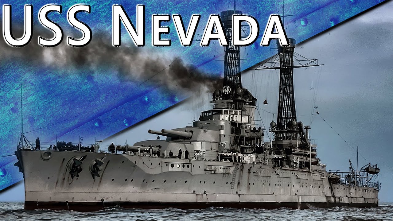 Только История: линкор USS Nevada (На английском)