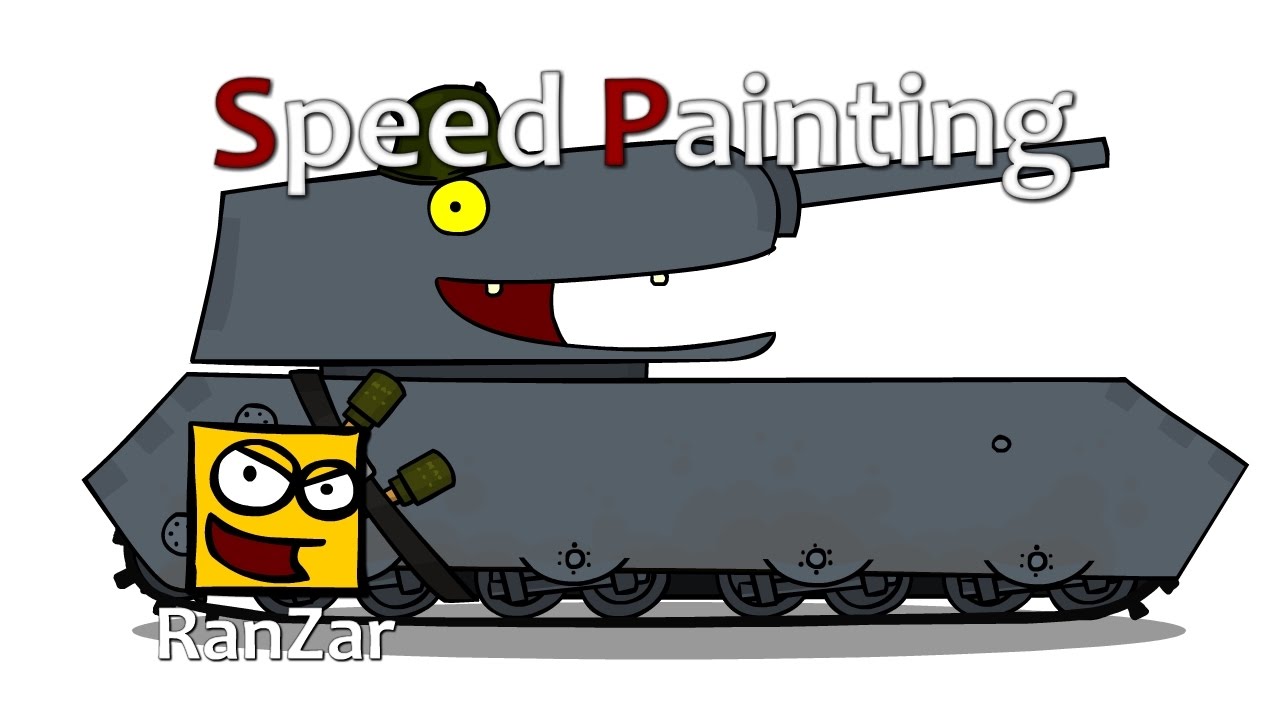 Speed Paint Мышонок. RanZar. Рандомные Зарисовки.