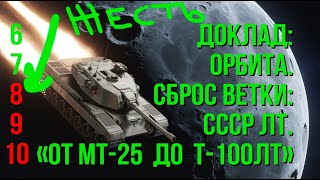 Превью: ОТ МТ-25 ДО Т-100 ЛТ. Часть 4. Орбита. Ветка Советских ЛТ.
