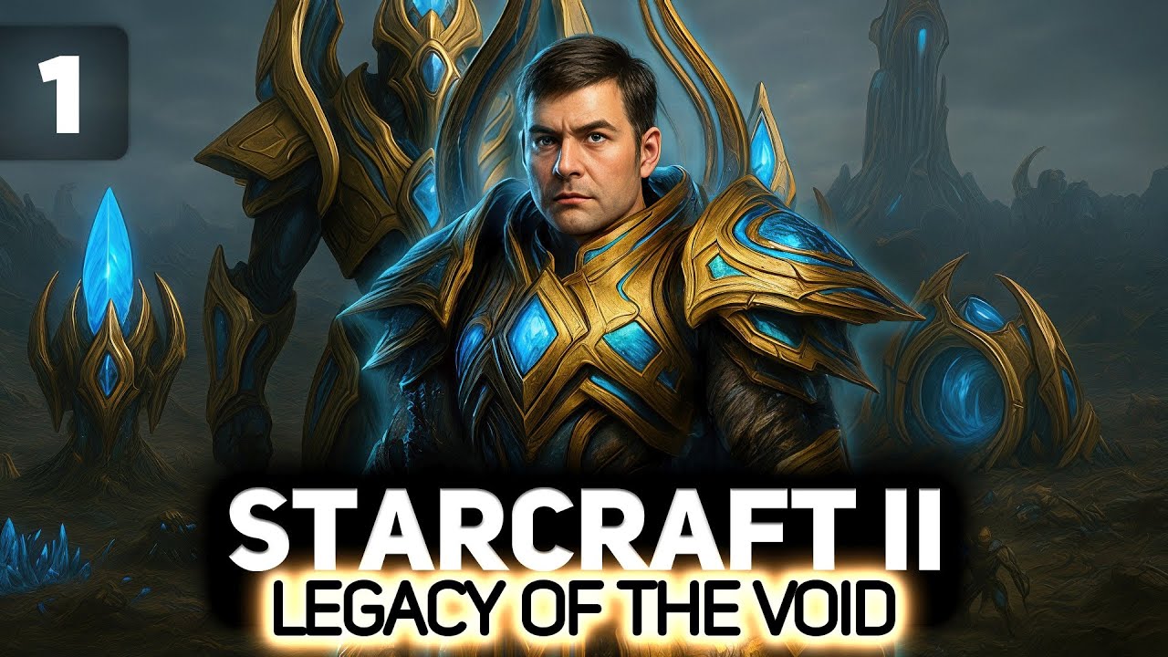 Стартуем за протоссов 🌟 StarCraft II: Legacy of the Void [PC 2015] #1