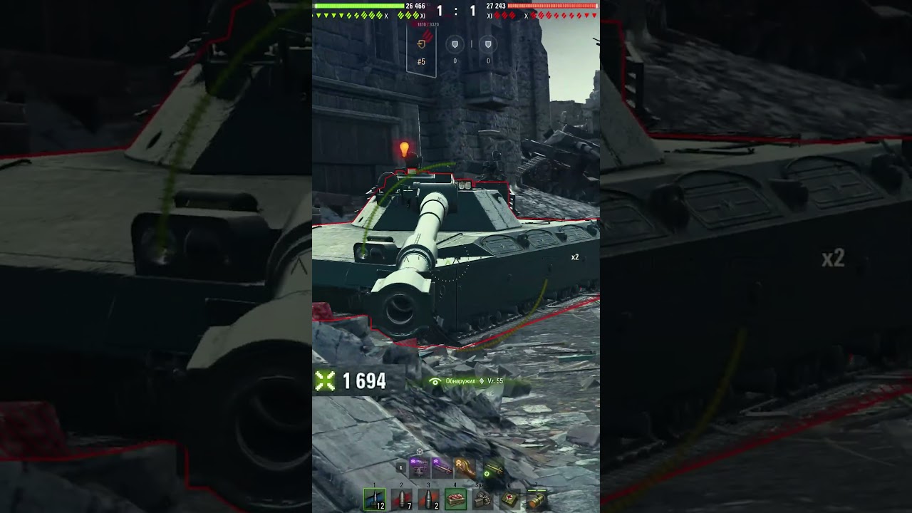 ЛУЧШИЙ ТАНК XI УРОВНЯ! 2из3  #вотпатруль #wot #worldoftanks