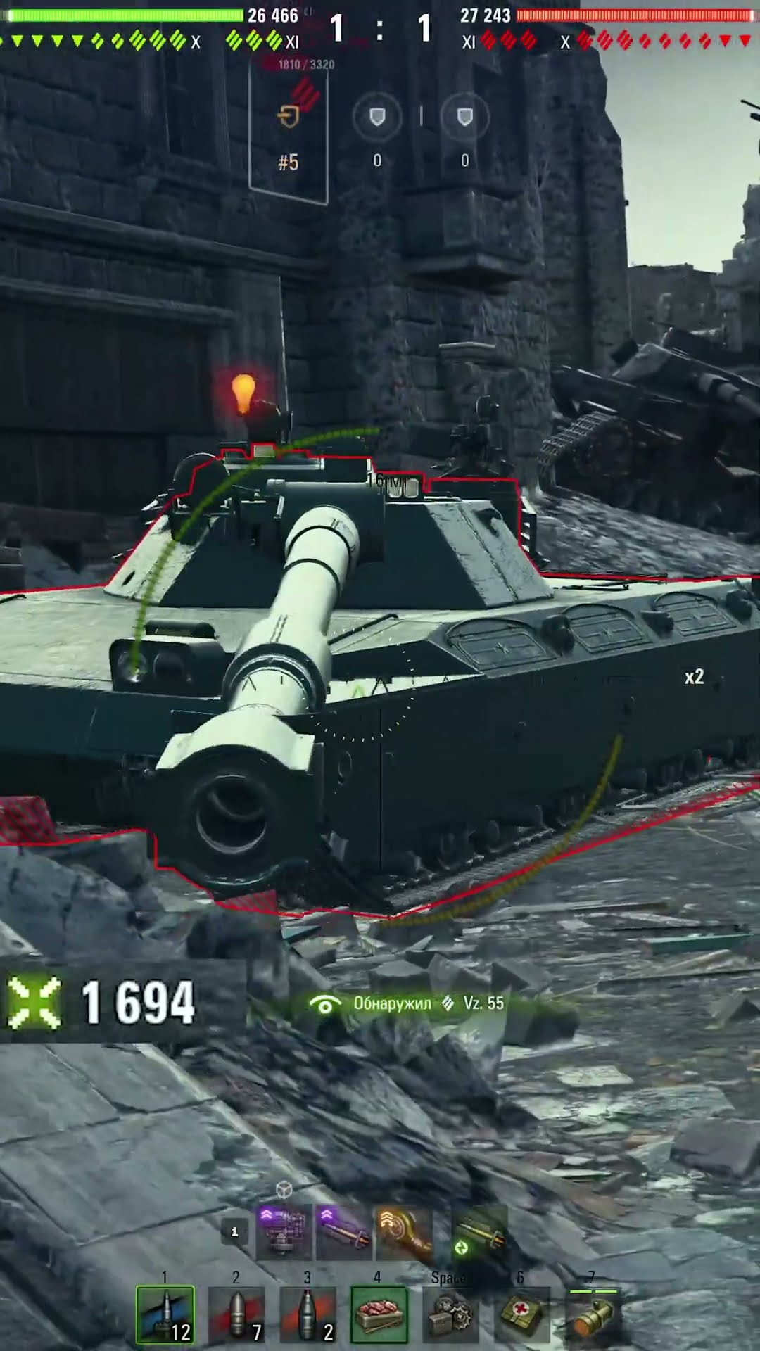 Превью: ЛУЧШИЙ ТАНК XI УРОВНЯ! 2из3  #вотпатруль #wot #worldoftanks