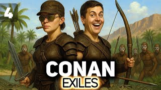 Превью: Девки выживают на пляже 🐊 Conan Exiles [PC 2017] #4