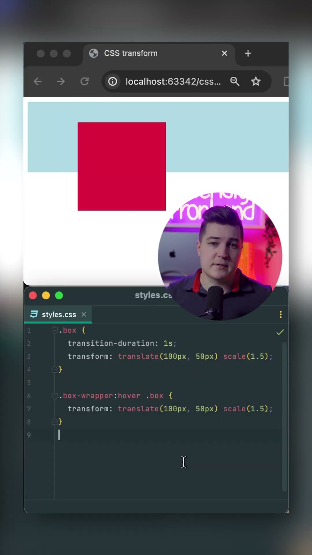 Превью: CSS transform больше не нужен! Свойства scale, rotate и translate